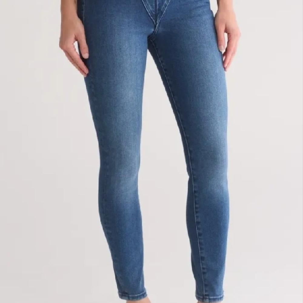 Good American Women's Blue Skinny Jeans
